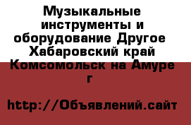 Музыкальные инструменты и оборудование Другое. Хабаровский край,Комсомольск-на-Амуре г.